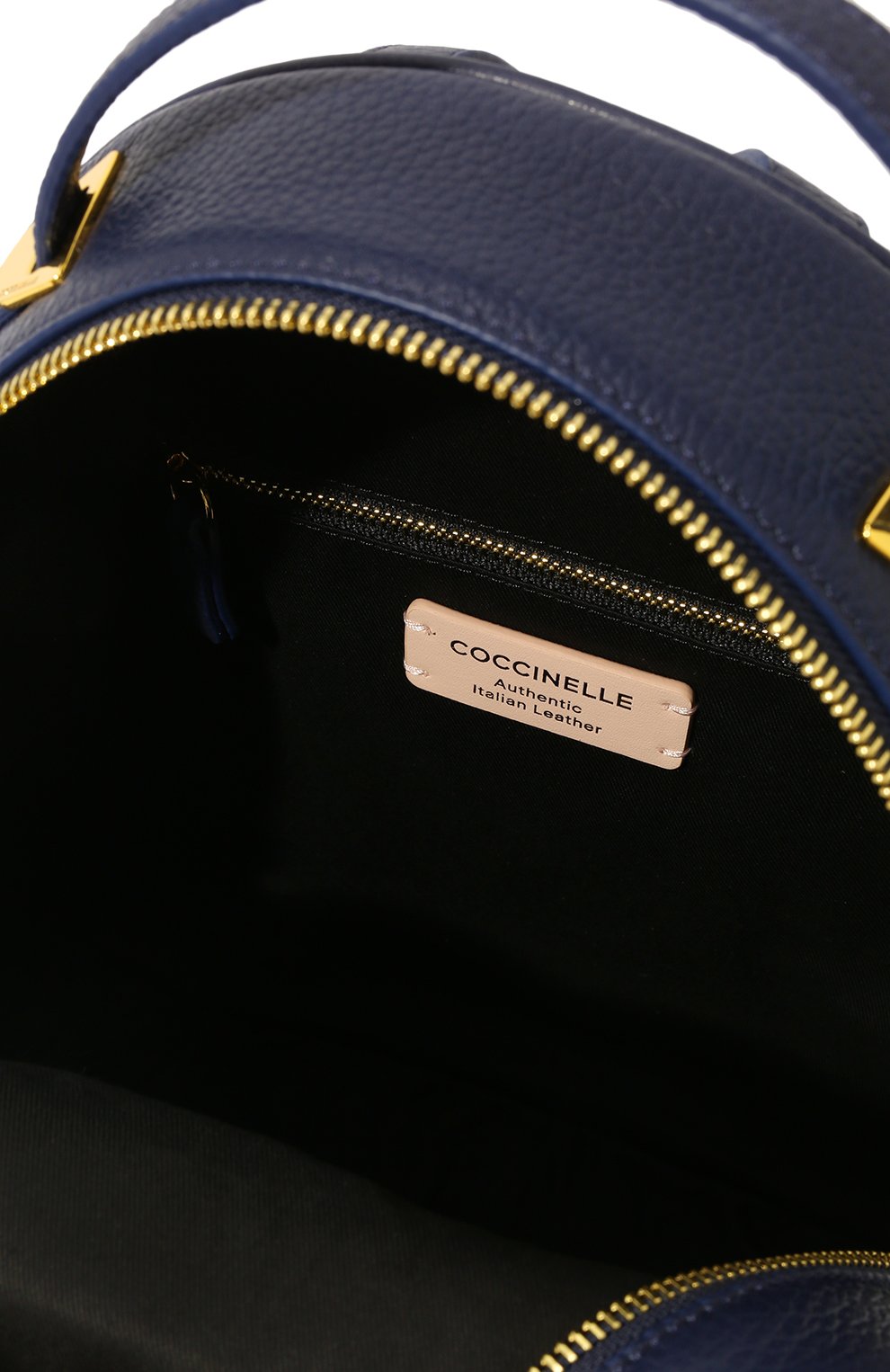 Женский рюкзак lea COCCINELLE синего цвета, арт. E1 M60 14 01 01 | Фото 5 (Размер: medium; Материал: Натуральная кожа; Стили: Кэжуэл)