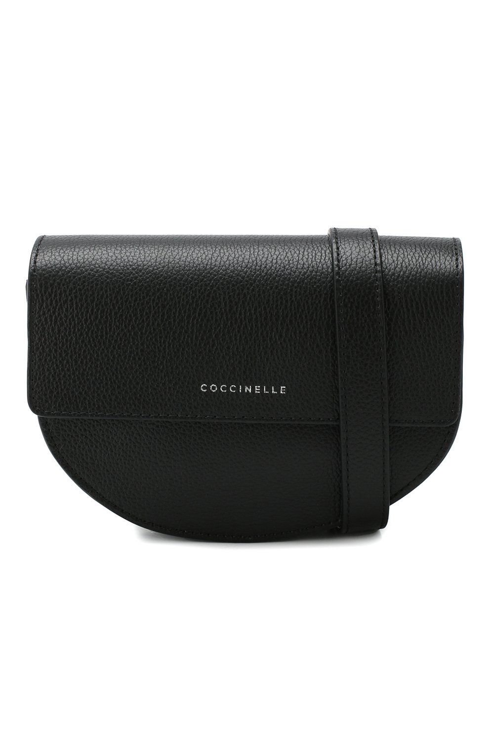 Женская поясная сумка danny COCCINELLE черного цвета, арт. E5 FV3 57 06 07 | Фото 5 (Материал: Натуральная кожа; Стили: Классический; Размер: mini; Ремень/цепочка: На ремешке)