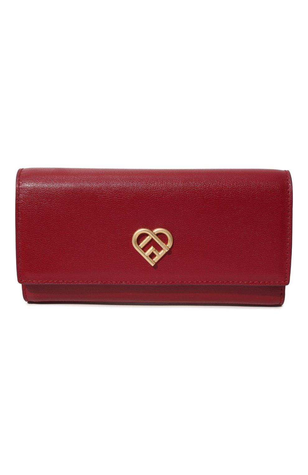 Женские кожаный кошелек FURLA красного цвета, арт. WP00265/BX1124 | Фото 1 (Материал: Натуральная кожа)