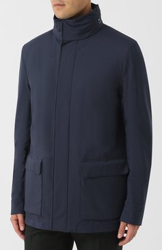 Мужская двусторонняя кашемировая куртка на молнии с воротником-стойкой LORO PIANA синего �цвета, арт. FAI2406 | Фото 6 (Кросс-КТ: Куртка; Мужское Кросс-КТ: шерсть и кашемир, Верхняя одежда; Материал внешний: Шерсть, Кашемир; Рукава: Длинные; Длина (верхняя одежда): До середины бедра; Материал сплава: Проставлено; Ювелирные украшения: Назначено; Драгоценные камни: Проставлено)