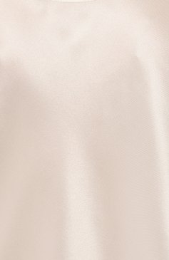 Женская шелковая сорочка LA PERLA белого цвета, арт. 0046930 | Фото 5 (Материал внешний: Шелк)