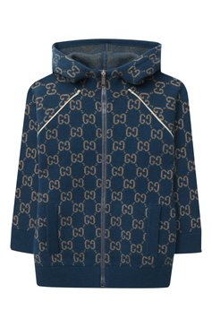Детский шерстяная толстовка GUCCI голубого цвета, арт. 615385/XKBD7 | Фото 1 (Материал внешний: Шерсть; Рукава: Длинные; Мальчики Кросс-КТ: Толстовка-одежда; Региональные ограничения белый список (Axapta Mercury): RU; Ростовка одежда: 10 - 11 лет | 140 - 146см, 12 лет | 152 см, 4 года | 104 см, 5 лет | 110 см, 6 лет | 116 см, 8 лет | 128 см)