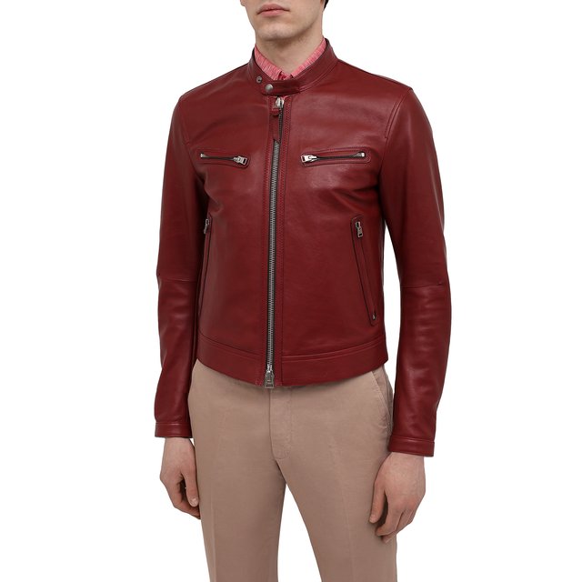 фото Кожаная куртка tom ford