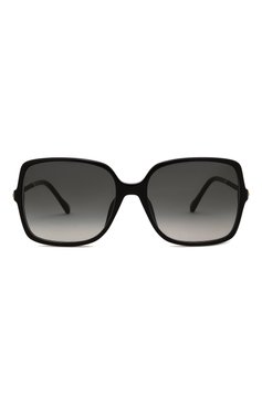Женские солнцезащитные очки JIMMY CHOO черного цвета, арт. EPPIE/G 807 | Фото 3 (Тип очков: С/з; Очки форма: Квадратные; Оптика Гендер: оптика-женское)