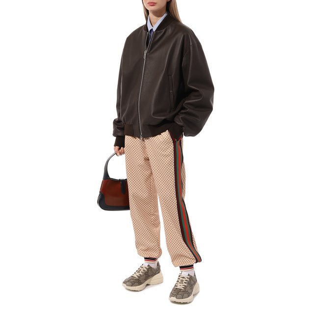фото Текстильные кроссовки rhyton gucci