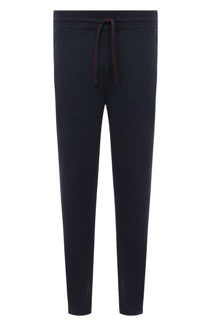 Мужские кашемировые брюки LORO PIANA темно-синего цвета по цене 206000 руб., арт. FAG4527 | Фото 1