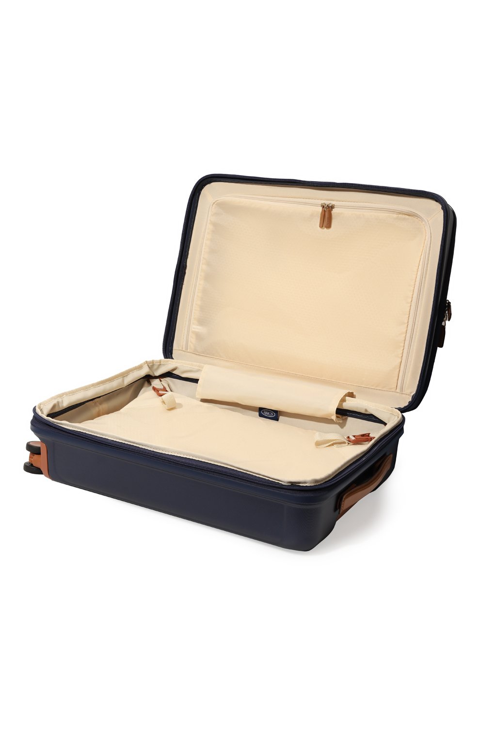 Женский дорожный чемодан capri trolley BRIC`S синего цвета, арт. BRK28028.606 | Фото 4 (Материал: Экокожа; Размер: large)