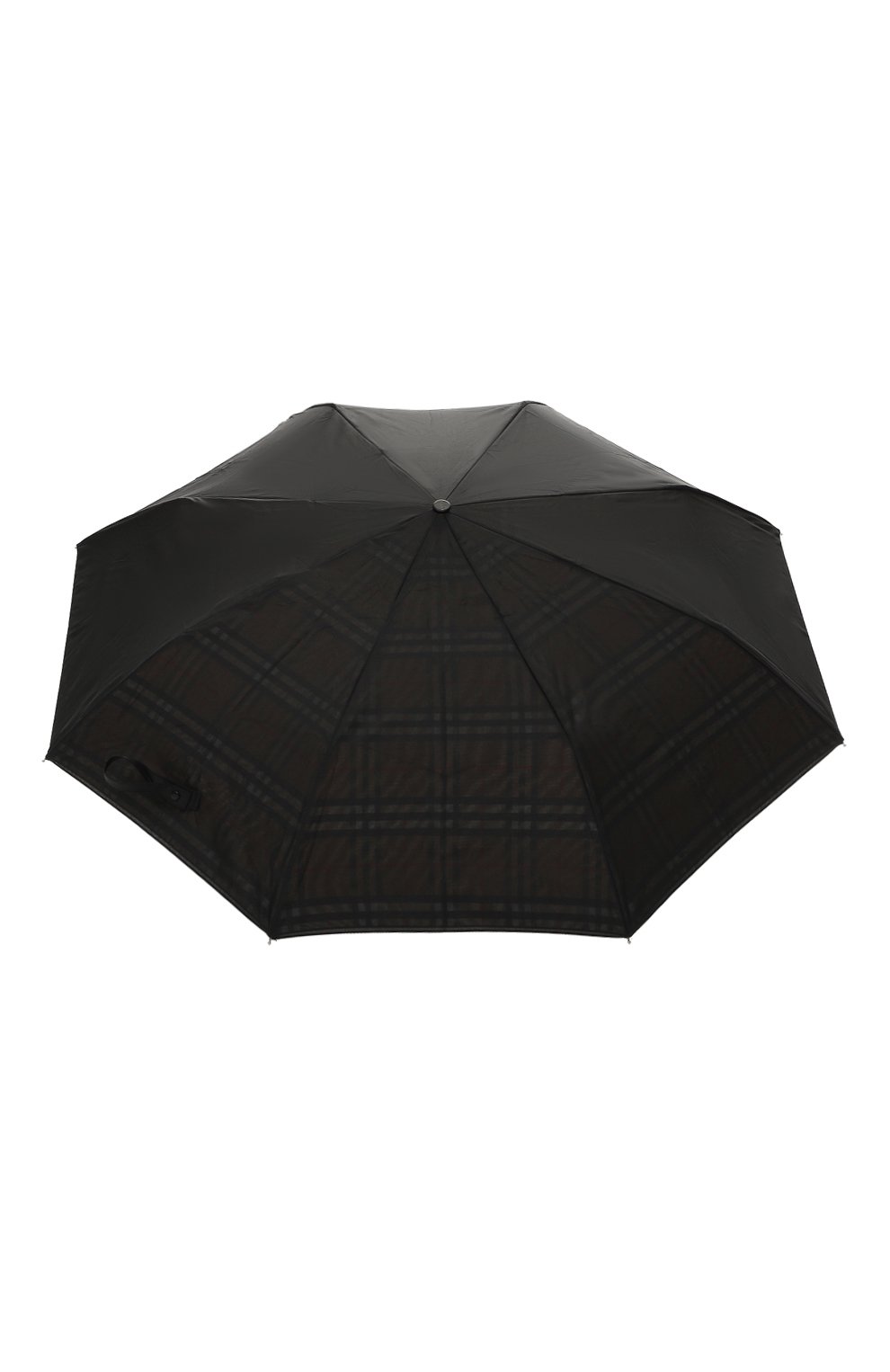 Мужской складной зонт BURBERRY черного цвета, арт. 8015482 | Фото 1 (Материал: Текстиль, Синтетический материал, Металл; Статус проверки: Проверена категория)