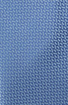 Мужской шелковый галстук CANALI голубого цвета, арт. 18/HJ03120 | Фото 3 (Принт: С принтом; Материал: Текстиль, Шелк)