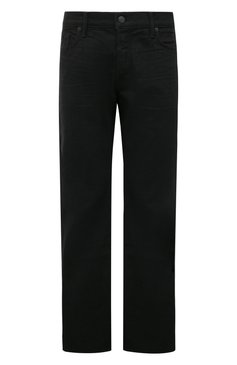 Мужские джинсы TOM FORD черного цвета, арт. BRJ05/TFD002 | Фото 1 (Силуэт М (брюки): Прямые; Кросс-КТ: Деним; Длина (брюки, джинсы): Стандартные; Материал внешний: Хлопок; Статус проверки: Проверено, Проверена категория)