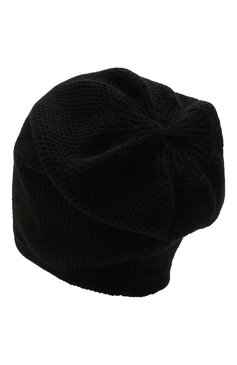 Женская кашемировая шапка INVERNI черного цвета, арт. 5263 CM | Фото 3 (Материал: Текстиль, Кашемир, Шерсть)