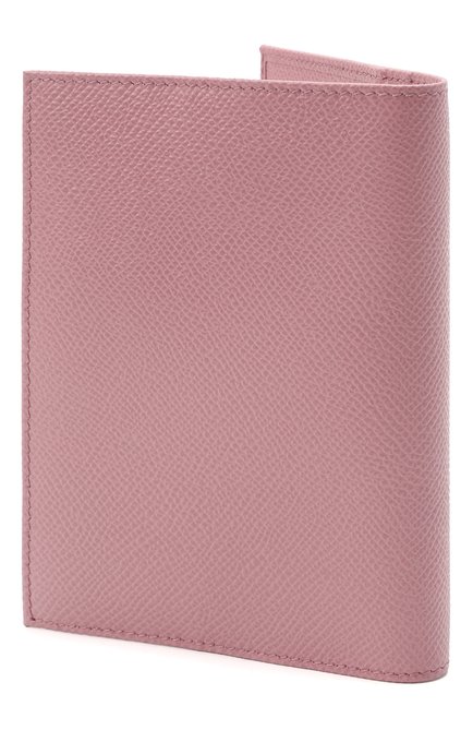 Женские кожаная обложка для паспорта DOLCE & GABBANA светло-розового цвета, арт. BI2215/A1001 | Фото 2 (Материал: Натуральная кожа)