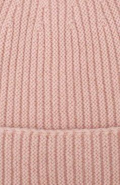 Женская шапка liset CANOE светло-розового цвета, арт. 4919466 | Фото 3 (Материал: Текстиль, Кашемир, Шерсть; Статус проверки: Проверена категория)