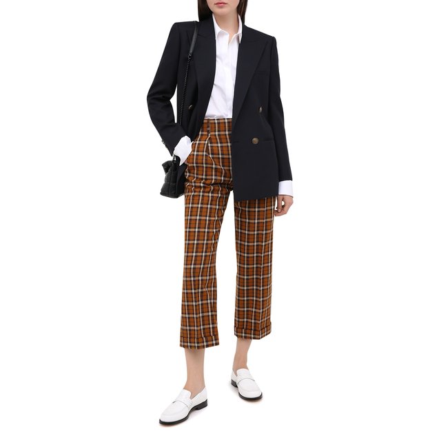 Шерстяные брюки Saint Laurent  627259/Y3B48 Фото 2