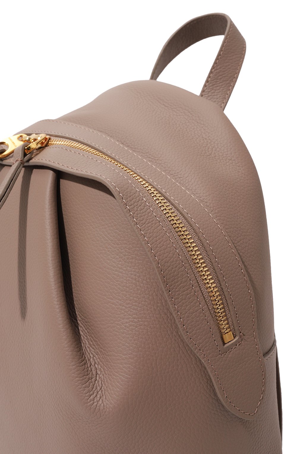 Женский рюкзак soft-wear COCCINELLE бежевого цвета, арт. E1 P5A 14 01 01 | Фото 3 (Размер: medium; Материал: Натуральная кожа; Материал сплава: Проставлено; Драгоценные камни: Проставлено; Стили: Кэжуэл)