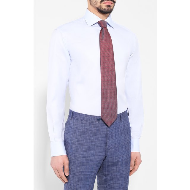 Хлопковая сорочка Brioni  RCLU1Y/P7003 Фото 4