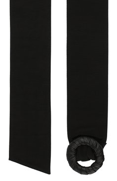 Женский текстильный пояс GIORGIO ARMANI черного цвета, арт. Y1I202/YNR2Y | Фото 3 (Материал: Текстиль; Кросс-КТ: Широкие)