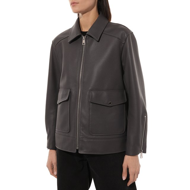 фото Кожаная куртка maslov