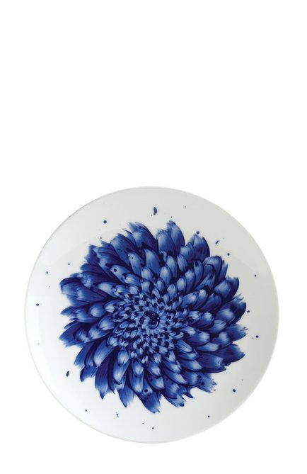 Тарелка салатная in bloom BERNARDAUD синего цвета по цене 7420 руб., арт. 1768/21260 | Фото 1