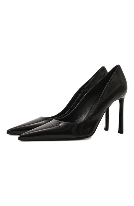 Женские кожаные туфли liya 95 SERGIO ROSSI черного цвета по цене 99500 руб., арт. B01810-MFI657 | Фото 1