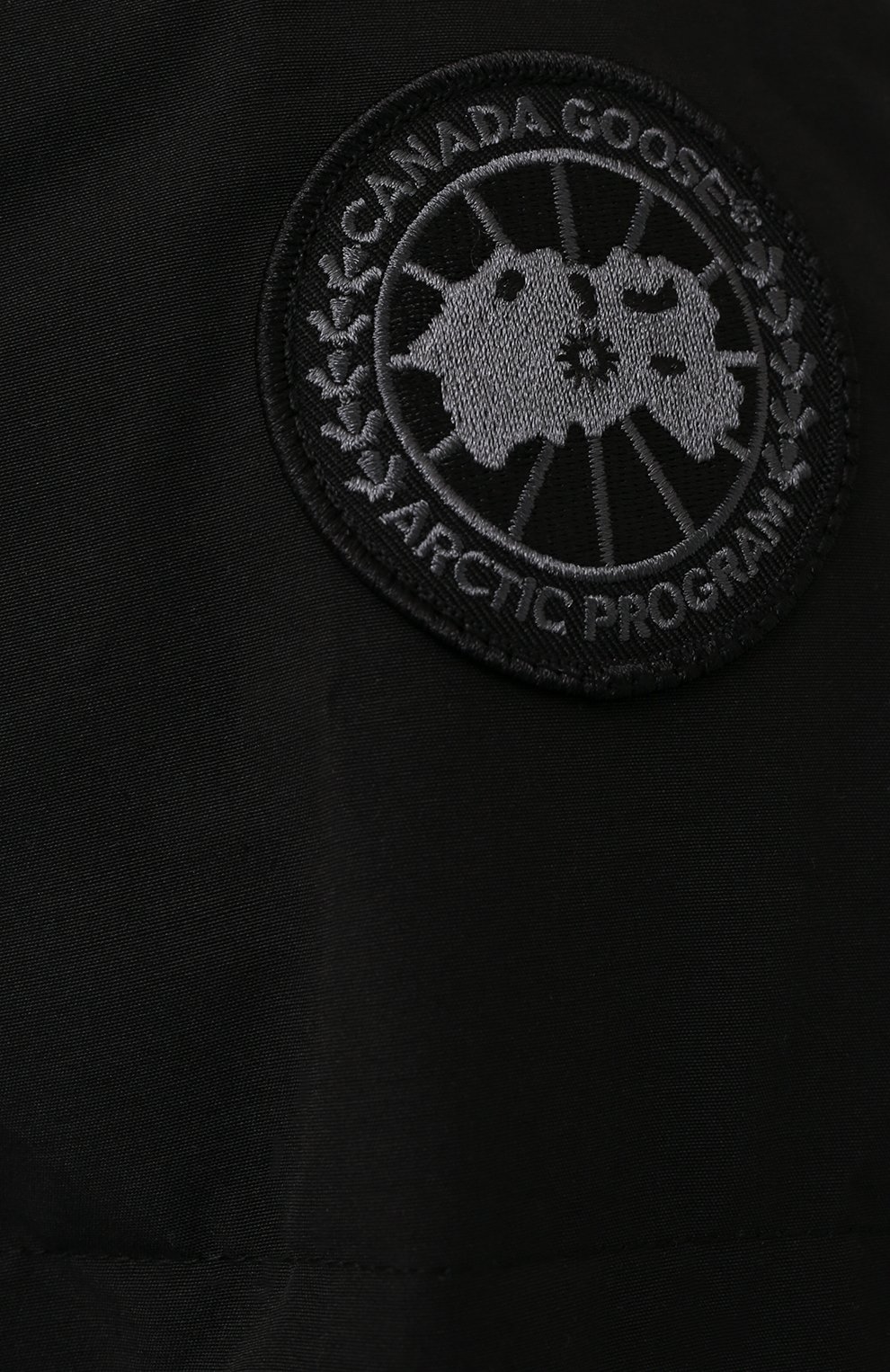 Мужская пуховая куртка wyndham CANADA GOOSE черного цвета, арт. 3808MB | Фото 5 (Мужское Кросс-КТ: пуховик-короткий, Пуховик-верхняя одежда, Верхняя одежда; Рукава: Длинные; Материал внешний: Синтетический материал, Полиэстер; Региональные ограничения белый список (Axapta Mercury): RU; Кросс-КТ: Пуховик; Материал сплава: Проставлено, Проверено; Материал подклада: Синтетический материал; Статус проверки: Проверено, Проверена категория; Драгоценные камни: Проставлено; Длина (верхняя одежда): Короткие; Материал утеплителя: Пух и перо)