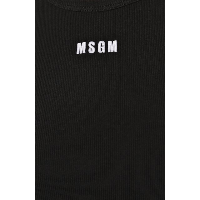 фото Хлопковая майка msgm