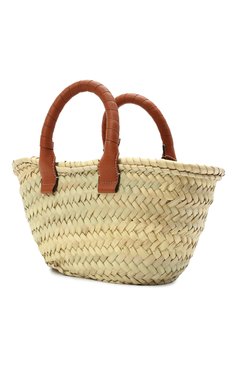 Женский сумка marcie small CHLOÉ коричневого цвета, арт. CHC21US832C97 | Фото 3 (Сумки-технические: Сумки-шопперы; Материал: Растительное волокно; Размер: small)