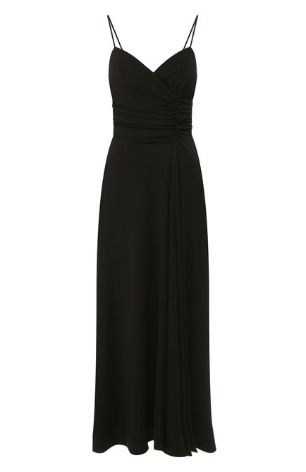 Женское платье из вискозы GIORGIO ARMANI черного цвета по цене 192500 руб., арт. 3HAA73/AJZWZ | Фото 1