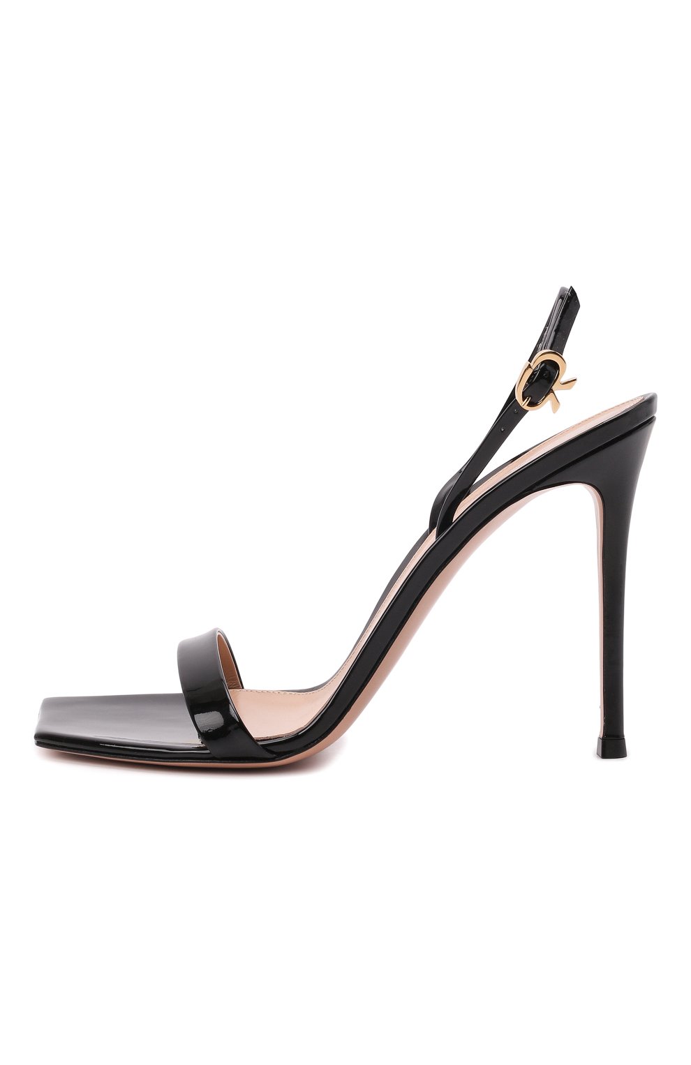 Кожаные босоножки Stiletto 105 Gianvito Rossi  G32088.15RIC.VERNER0 Фото 4