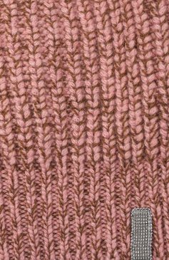 Женская кашемировая шапка BRUNELLO CUCINELLI розового цвета, арт. MBX574299 | Фото 4 (Материал: Текстиль, Кашемир, Шерсть; Региональные ограничения белый список (Axapta Mercury): Не проставлено; Материал сплава: Проставлено; Нос: Не проставлено)