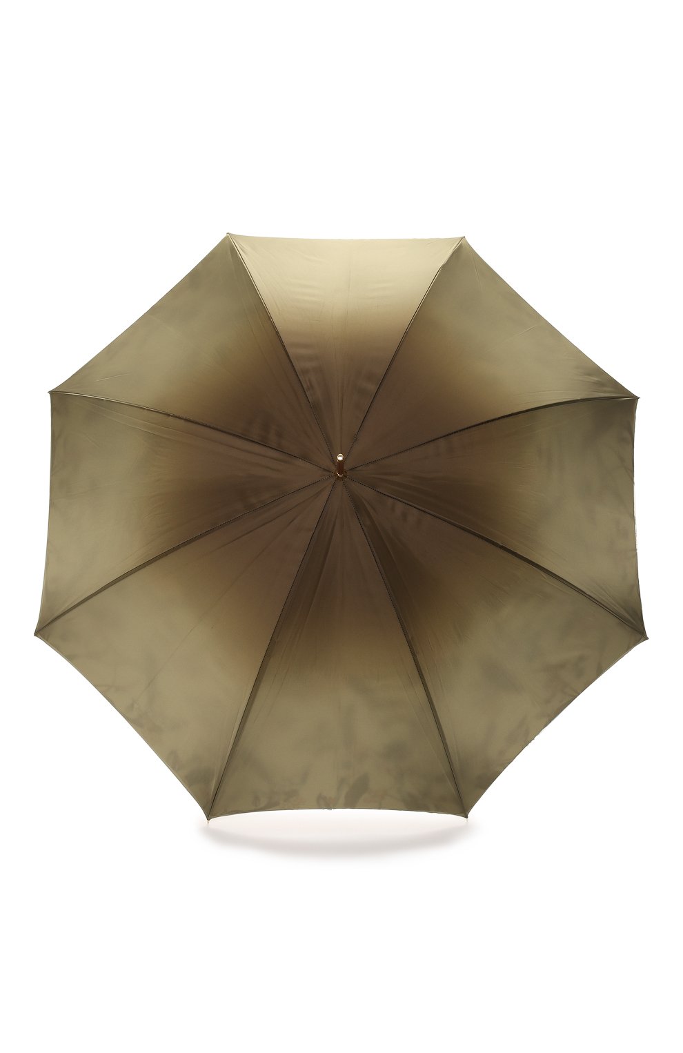 Женский зонт-трость PASOTTI OMBRELLI темно-зеленого цвета, арт. 189/RAS0 5K341/5/A35 | Фото 1 (Материал: Текстиль, Синтетический материал, Металл; Статус проверки: Проверена категория)
