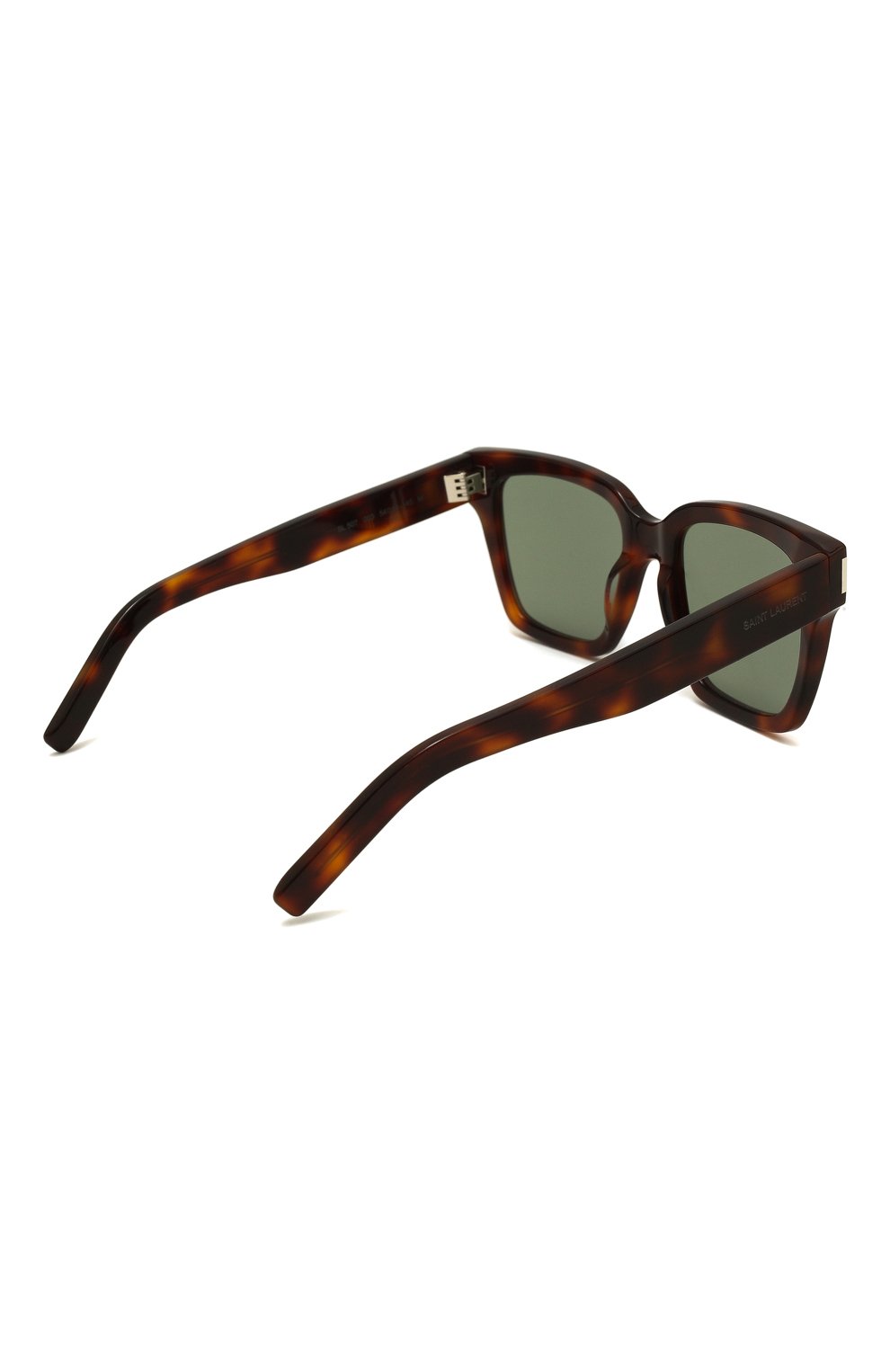 Женские солнцезащитные очки SAINT LAURENT коричневого цвета, арт. SL 507 003 | Фото 4 (Тип очков: С/з; Очки форма: Квадратные; Оптика Гендер: оптика-женское)