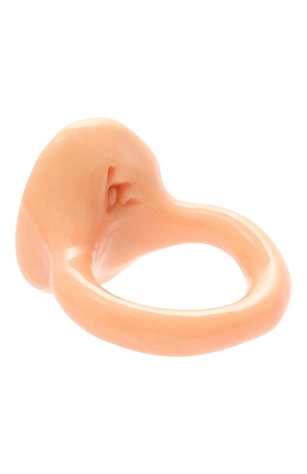 Женское кольцо LILI ARCHIVE бежевого цвета, арт. RMNGL3 | Фото 3 (Материал: Стекло, Пластик; Региональные ограничения белый список (Axapta Mercury): Не проставлено; Нос: Не проставлено)