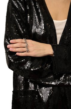 Женское кольцо MIDGARD PARIS серебряного цвета, арт. 5678 | Фото 2 (Региональные ограничения белый список (Axapta Mercury): Не проставлено; Нос: Не проставлено)
