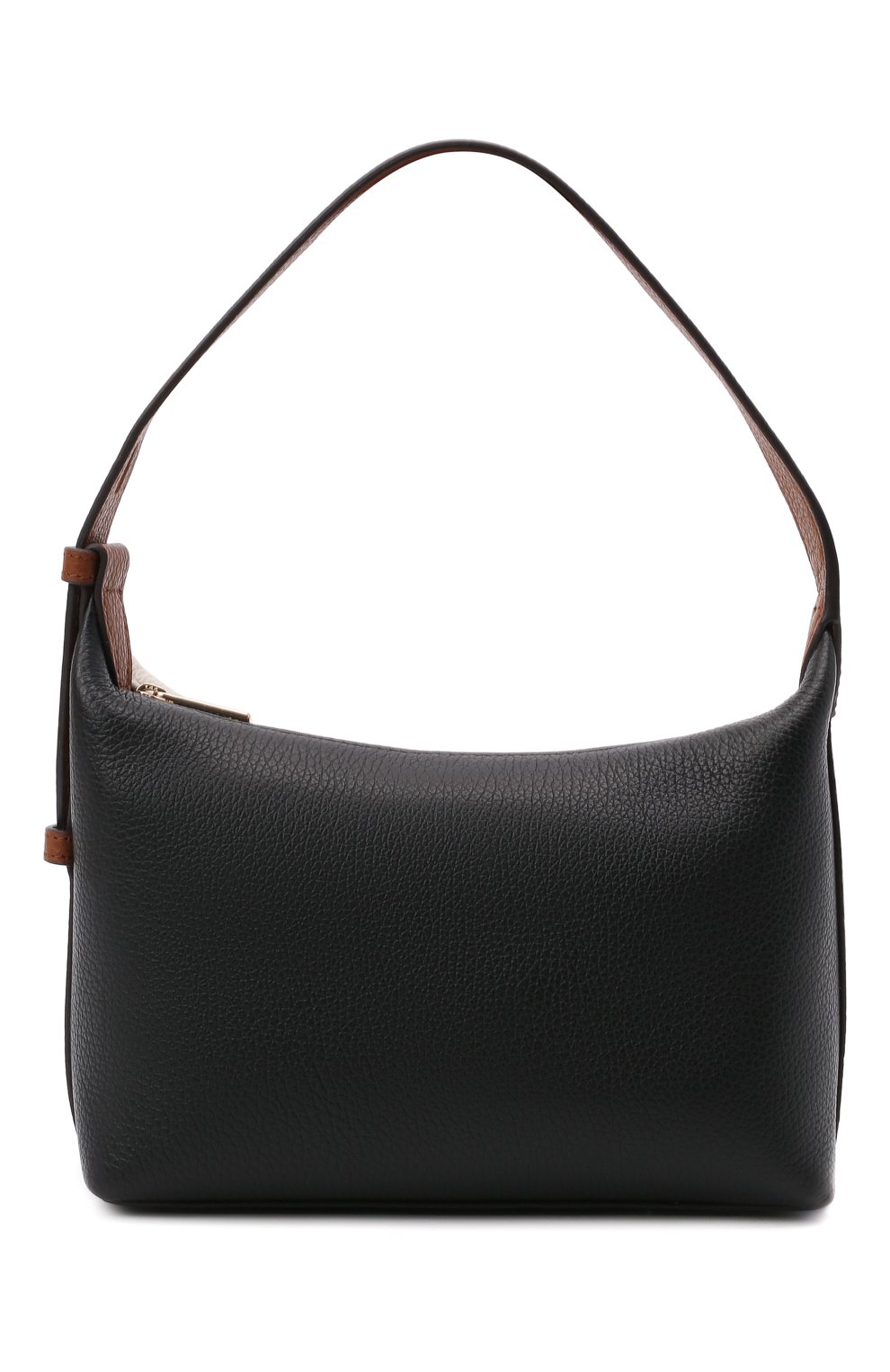 Женская сумка furla net FURLA черно-белого цвета, арт. WE00142/HSC000 | Фото 1 (Материал: Натуральная кожа, Текстиль; Размер: small)
