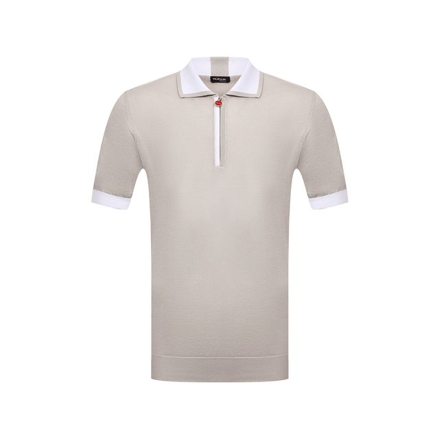 Хлопковое поло Kiton UK571
