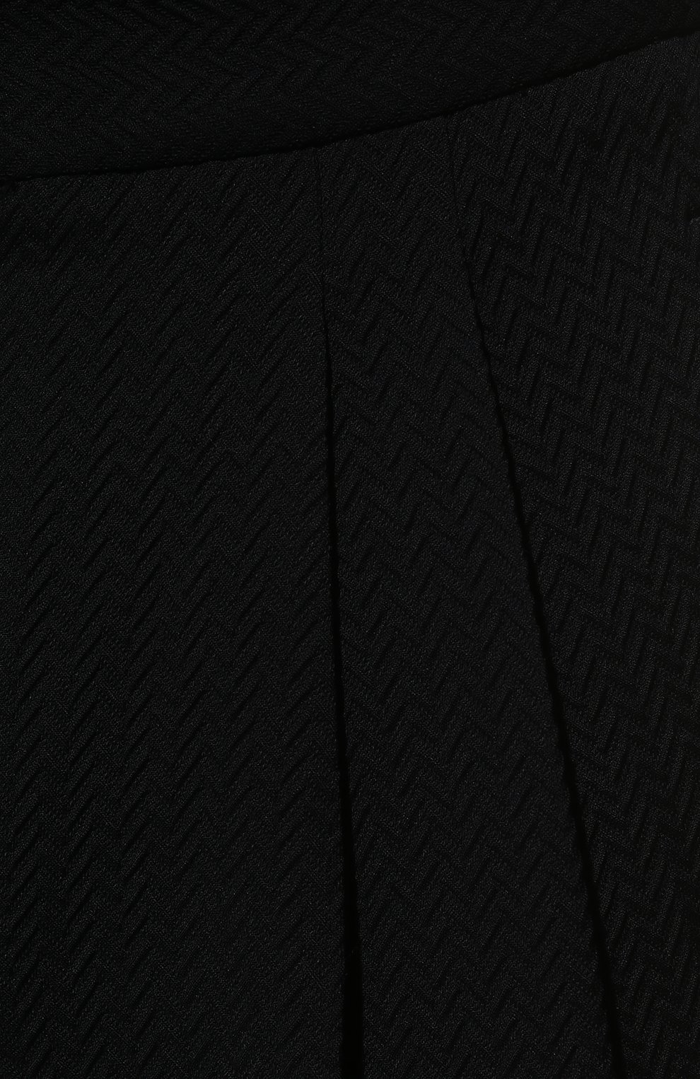 Мужские брюки из хлопка и шерс ти GIORGIO ARMANI темно-синего цвета, арт. 2WGPP0RB/T03IN | Фото 5 (Материал внешний: Шерсть, Хлопок; Длина (брюки, джинсы): Стандартные; Случай: Повседневный; Материал сплава: Проставлено; Драгоценные камни: Проставлено; Материал подклада: Купро; Стили: Кэжуэл)