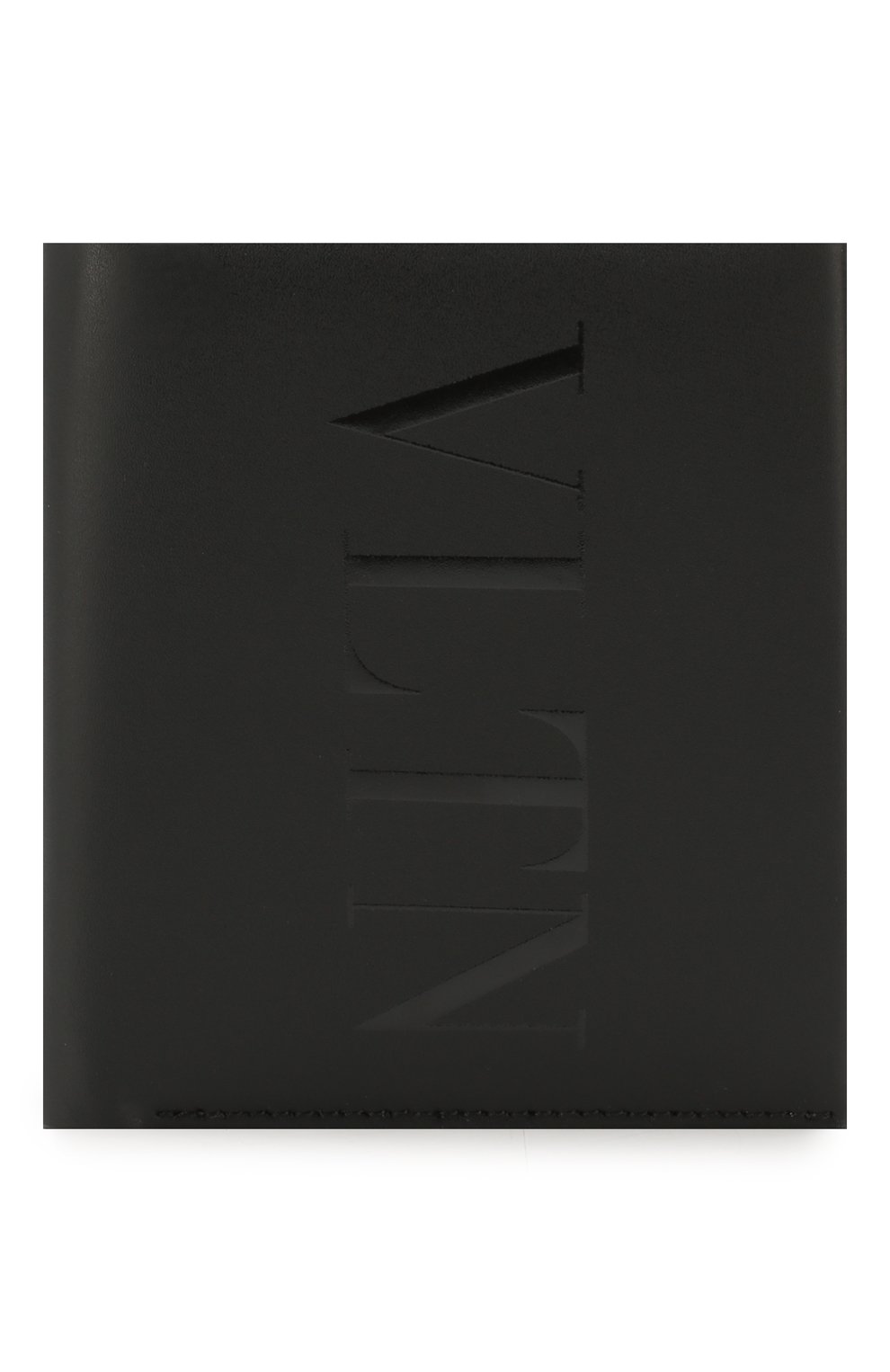 Мужской кожаное портмоне VALENTINO черного цвета, арт. TY2P0P70/VNA | Фото 1 (Материал: Натуральная кожа)