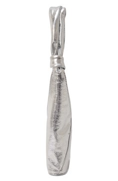 Женская сумка japanese mini MM6 серебряного цвета, арт. SB6WD0014/P5548 | Фото 4 (Сумки-технические: Сумки top-handle; Материал сплава: Проставлено; Размер: mini; Материал: Текстиль; Драгоценные камни: Проставлено)