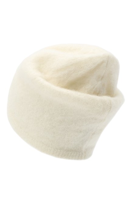 Женская шапка TAK.ORI белого цвета, арт. HTK50022WM050AW19 | Фото 2 (Материал: Шерсть, Синтетический материал, Текстиль)