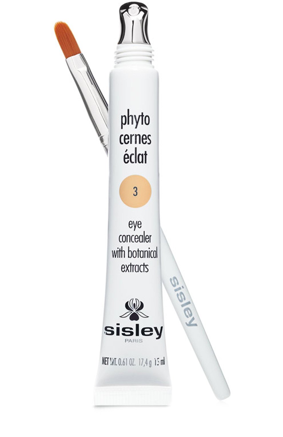 Консилер с кистью для кожи вокруг глаз №3  (15ml) SISLEY  цвета, арт. 161523 | Фото 1 (Материал внутренний: Не назначено; Региональные ограничения белый список (Axapta Mercury): Не проставлено; Нос: Не проставлено; Статус проверки: Проверена категория)
