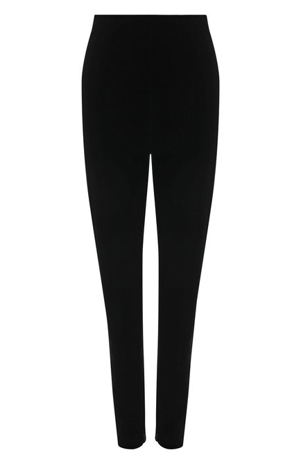 Женские брюки SAINT LAURENT черного цвета по цене 83950 руб., арт. 662846/Y3D02 | Фото 1