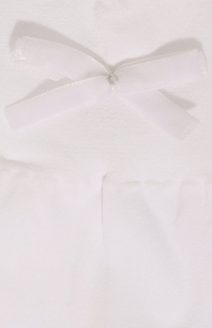 Детские гольфы бантики YULA белого цвета, арт. YU-25 | Фото 2 (Материал: Текстиль, Синтетический материал; Статус проверки: Проверена категория; Кросс-КТ: Гольфы)