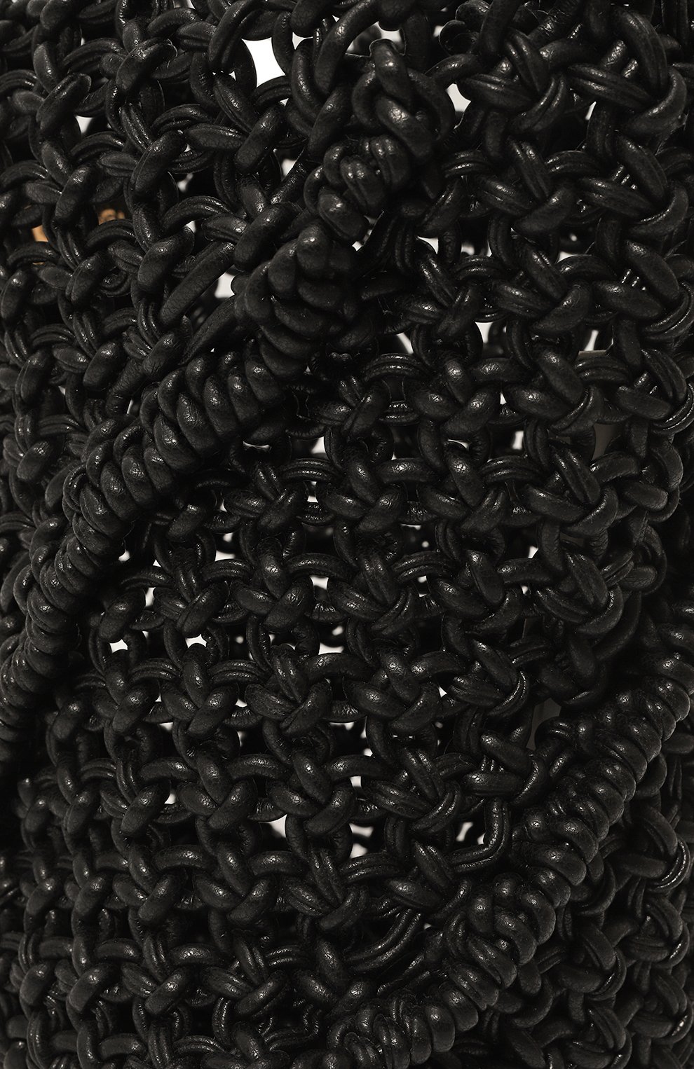Женская сумка-тоут woven swirl YUZEFI черного цвета, арт. YUZC0-HB-SWS-00 | Фото 3 (Сумки-технические: Сумки top-handle; Размер: medium; Материал сплава: Проставлено; Материал: Текстиль, Экокожа; Драгоценные камни: Проставлено)
