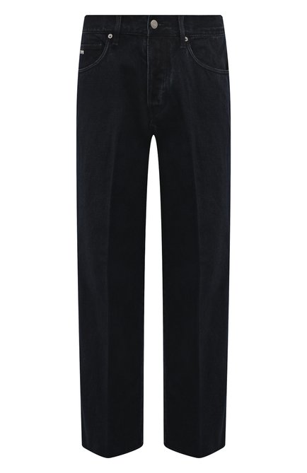 Мужские джинсы EMPORIO ARMANI темно-синего цвета по цене 31900 руб., арт. 6R1J74/1DMBZ | Фото 1