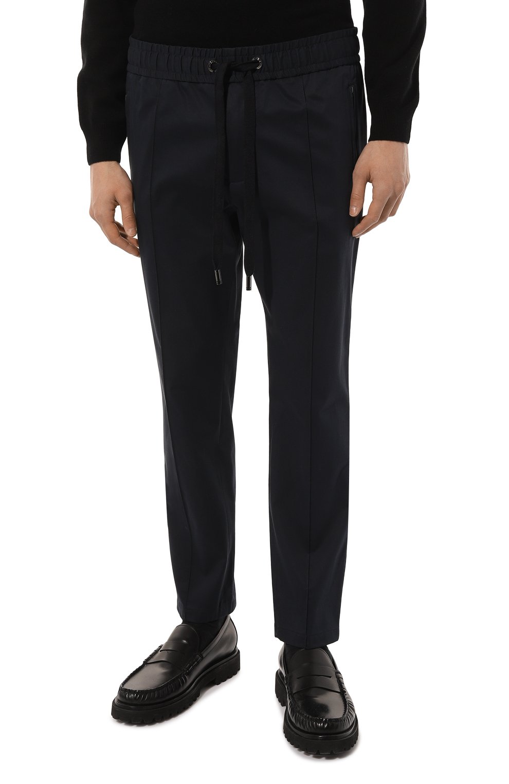 Хлопковые брюки Dolce & Gabbana  GYACET/FUFKF Фото 3