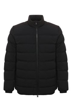 Мужская пуховая куртка WOOLRICH черного цвета, арт. CFWOOU0789MRUT3107 | Фото 1 (Кросс-КТ: Куртка; Мужское Кросс-КТ: пуховик-короткий, Куртка-пуховая; Рукава: Длинные; Материал внешний: Синтетический материал; Материал сплава: Проставлено; Материал подклада: Синтетический материал; Драгоценные камни: Проставлено; Длина (верхняя одежда): Короткие; Материал утеплителя: Пух и перо; Стили: Кэжуэл)