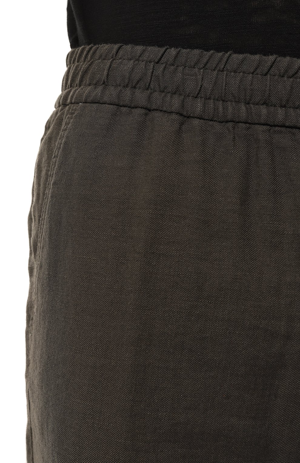 Мужские брюки WINDSOR хаки цвета, арт. 13 SCUR0-W 10013258 | Фото 5 (Силуэт М (брюки): Чиносы; Длина (брюки, джинсы): Стандартные; Случай: Повседневный; Материал сплава: Проставлено; Материал внешний: Лиоцелл, Лен, Растительное волокно; Драгоценные камни: Проставлено; Стили: Кэжуэл)