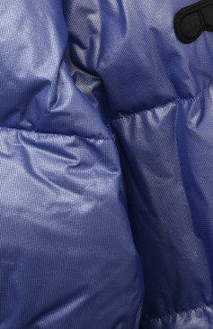 Детская пуховая куртка AI RIDERS синего цвета, арт. GG658RTMBT3 | Фото 3 (Девочки Кросс-КТ: Пуховик-верхняя одежда; Рукава: Длинные; Материал внешний: Синтетический материал; Материал сплава: Проставлено; Материал подклада: Синтетический материал; Драгоценные камни: Проставлено; Материал утеплителя: Пух и перо)