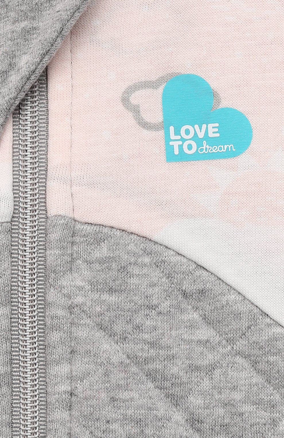Детский комбинезон третьего этапа LOVE TO DREAM розового цвета, арт. L40 08 081 PNK 6M | Фото 3 (Материал внешний: Хлопок)